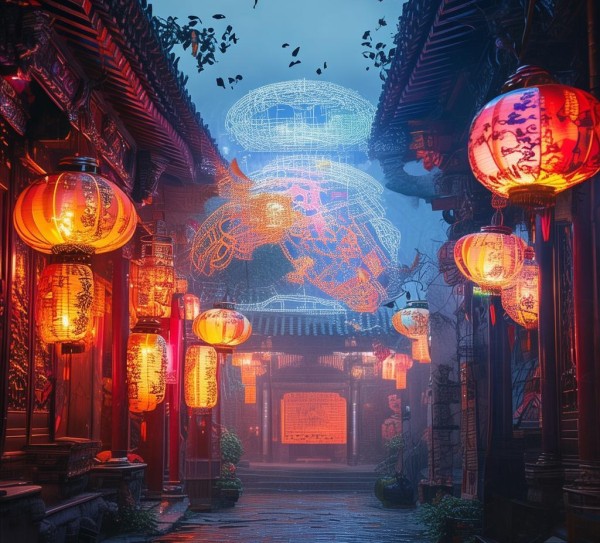 春节之光,创新与传承的交汇